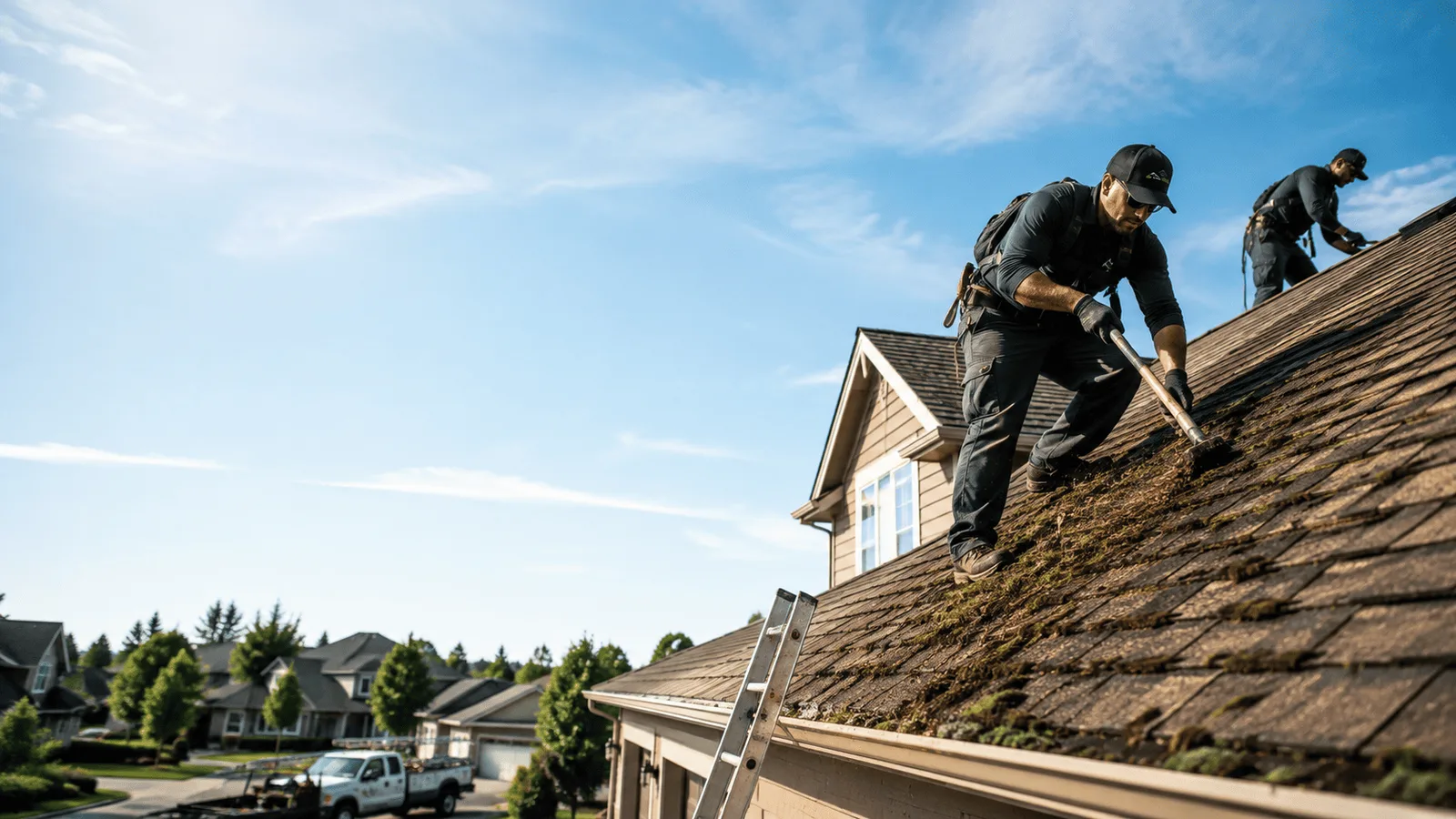 Roof Moss Removal in Piru, CA near me